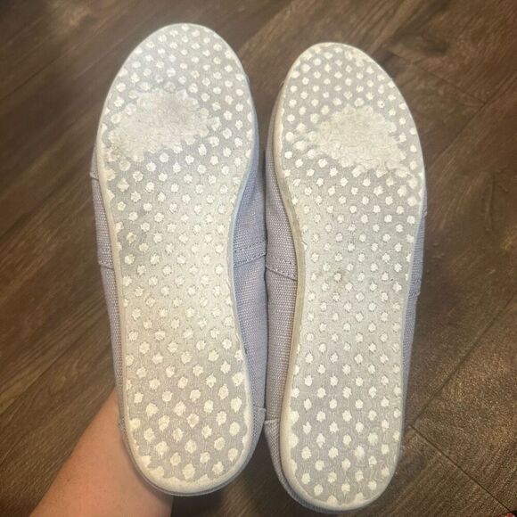 Tom’s gray slip on minimalist basics normcore size 10 shoes - Picture 5 of 5